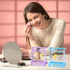 4 Sets 4 Colors Opaque Acrylic Earring Display Stands EDIS-PH0001-44-6