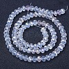 Electroplate Glass Beads Strands EGLA-A034-T6mm-B02-2