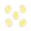 Handmade Porcelain Beads PORC-D025-02G-1