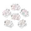 Transparent Glass Connector Charms GLAA-A015-01C-1