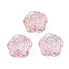 Transparent Acrylic Beads TACR-N006-64D-1