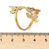 304 Stainless Steel Adjustable Open Cuff Rings for Women RJEW-U060-03G-G-2