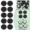  50Pcs Cloth Shank Buttons BUTT-PH0001-27A-4