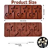 2Pcs Heart & Star DIY Food Grade Silicone Molds SIL-CJ0002-17-2