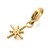 Star 304 Stainless Steel Pendant Decorations STAS-R159-36G-2