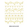 3D Goldenrod Nail Water Decals MRMJ-N010-44-005-2