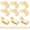 5 Sets Alloy Package Clasp PURS-WR0001-08-1