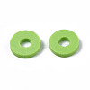 Handmade Polymer Clay Beads CLAY-R067-6.0mm-B49-3