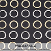 50Pcs 2 Style 304 Stainless Steel Linking Rings STAS-UN0041-33-5