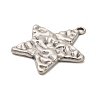 304 Stainless Steel Pendants X-STAS-P417-04B-P-2