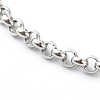 Tarnish Resistant 304 Stainless Steel Rolo Chain Bracelets BJEW-JB06447-01-4