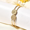 201 Stainless Steel Bangles for Women LS-BJEW-R014-02G-3