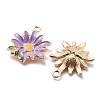 Alloy Enamel Pendants FIND-H016-01G-01-2