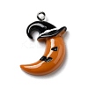 Halloween Opaque Resin Pendants RESI-D055-106P-2