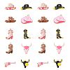 10Pcs 10 Styles West Cowboy Theme Alloy Enamel Pendants ENAM-YW0004-51-1