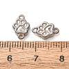 304 Stainless Steel Connector Charms STAS-N124-55P-3