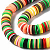 Handmade Polymer Clay Beads Strands X-CLAY-R089-8mm-149-2