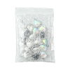 18Pcs 3 Colors Alloy Glass Links/Connectors GLAA-FS0001-95-6