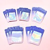 60Pcs 5 Styles Rectangle Glitter Holographic PVC Resealable Packaging Bags ABAG-FS0001-14A-7