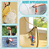 10Pcs 5 Colors Core Parachute Cords Keychain KEYC-GO00018-5