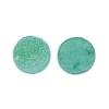Electroplate Natural Druzy Crystal Cabochons G-L047-8mm-15-1