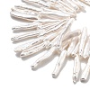 Natural Baroque Keshi Pearl Beads Strands PEAR-P064-02H-06C-4