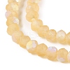 Transparent Glass Beads Strands EGLA-A044-T1mm-MB03-5