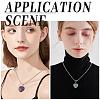 DIY Natural Mixed Gemstone Heart Pendant Necklaces Making Kit G-BBC0001-51-5