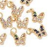 SHEGRACE Brass Pave Clear Cubic Zirconia Pendants XGRQ3Q351-628G-1