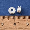 Rack Plating European Brass Beads KK-K381-19S-2