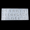 Gothic Style Letter A~Z DIY Silicone Pendant Molds SIMO-H012-04-3