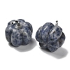 Natural Blue Spot Jasper Bell Pepper Figurines G-Q190-02P-08-2