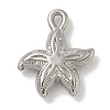 Anti-Tarnish 304 Stainless Steel Pendants STAS-Q334-41P-1
