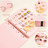 8 Pages Felt Shoe Charms Collection Binder Book AJEW-WH0038-94P-01-5