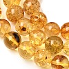 Natural Amber Beads Strands G-K376-H03-02-4