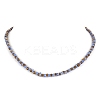 Glass Seed Beaded Necklace for Women NJEW-JN04392-3