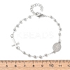 Religion 304 Stainless Steel Link Bracelets LS-BJEW-F524-05B-P-5