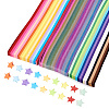 2 Bags 2 Styles Lucky Star Origami Paper DIY-TA0009-55-1