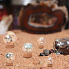 5 Sets 5 Style Round Iridescent Glass Dome Cover AJEW-DR0001-08-5