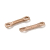 Ion Plating(IP) 304 Stainless Steel Connector Charms STAS-Q323-04A-RG-2