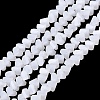 Imitation Jade Glass Beads Strands GLAA-N020-3mm-01-1