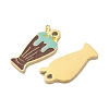 Ion Plating(IP) 304 Stainless Steel Pendants STAS-N103-193B-2