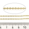 Rack Plating Brass Cable Chains CHC-M001-04G-01-3