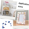 200Pcs 6 Styles Transparent Resin Cabochons CRES-SP0001-11-5