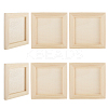 DIY Children Wood Decoration Clay Picture Frame WOOD-WH20008-07E-1