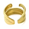 304 Stainless Steel Wide Open Cuff Rings for Women LS-RJEW-Z043-01D-3