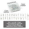 200Pcs Tibetan Style Alloy Pendants TIBE-FS0003-23-4