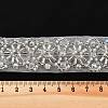 Polyester Flower Lace Trims OCOR-A007-15-3