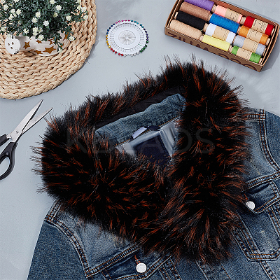 1Pc Artificial Fur Chenille Stick Collars Trim for Sewing Craft Decor FIND-BC0019-22A-1