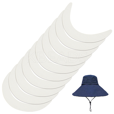 Plastic Hat Brim Board for Peaked Cap DIY-WH0060-83-1
